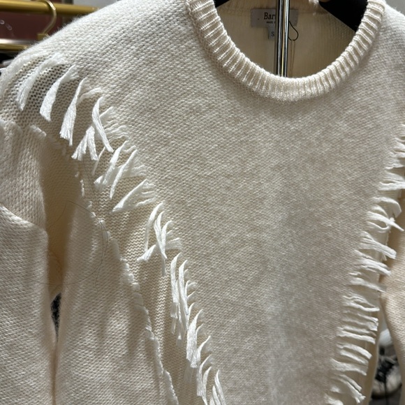 Bartolini Merino Cashmere Sweater Long Sleeve Ivory - Picture 5 of 6